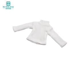 Blyth Doll Clothes Azon OB22 OB24 Fashion Wool Jacket Coat Sweater Jeans Doll Accessories