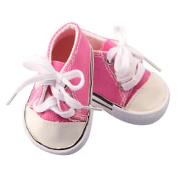 American 18 Inch Girl Doll Canvas Shoes 7cm Fashion Lines, Flowers Sneakers Boots For 43cm Baby New Born& DIY Russia,OG Doll Toy