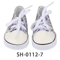 American 18 Inch Girl Doll Canvas Shoes 7cm Fashion Lines, Flowers Sneakers Boots For 43cm Baby New Born& DIY Russia,OG Doll Toy