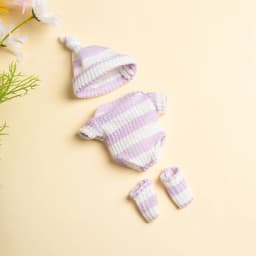Dolls Clothes for 20cm Baby Dolls DIY Doll Accessories for 20cm Dolls Sweater Jumpsuite Clothes for Mini Reborn Baby Dolls