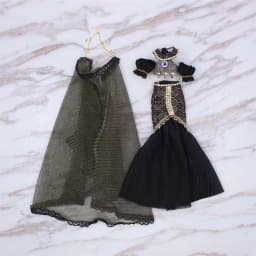 ICY DBS Blyth Doll bjd Clothes white dress pink cloak toy outfit