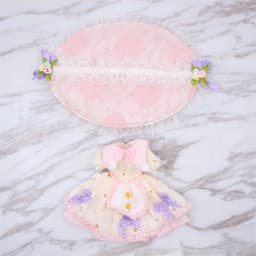 ICY DBS Blyth Doll bjd Clothes white dress pink cloak toy outfit