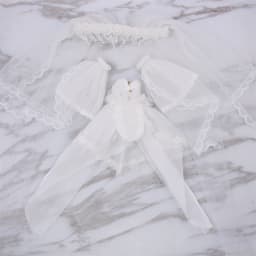 ICY DBS Blyth Doll bjd Clothes white dress pink cloak toy outfit