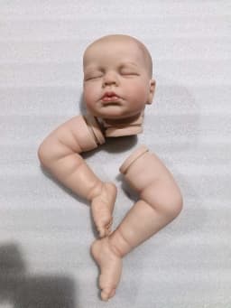 NPK 19inch Finished Doll Size Already Painted Kits Loulou Very Lifelike With Many Details Veins same As picture