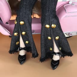 2.5cm Doll Shoes Ob24 22 Doll Noble Bow High Heels Pointed Toe Shoes For Blythes Licca Azones Ob24 Ob22 Fr Doll Body