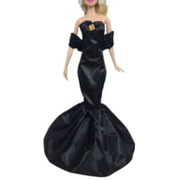Fashion Doll Dress Girl Floral Clothes Handmade Doll Floral Dresses For 30cm Doll Accessories