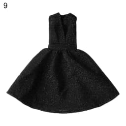 Fashion Doll Dress Girl Floral Clothes Handmade Doll Floral Dresses For 30cm Doll Accessories