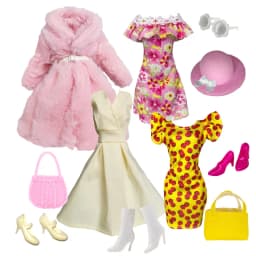 1/6 Doll Clothes Fashion Mix Leather Style for 12 inch Fashion Doll Outfits Set Handmade 30cm Doll Clothing Accessories