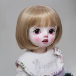 New Arrival 1/3 1/4 1/6 1/8 Bjd SD Wig Hair High Temperature Short Wig Wire BJD Wig Many Colors