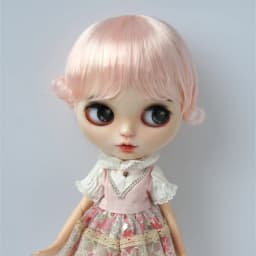 JD047 Full Sizes Doll Wigs 1/12 1/8 1/6 1/4 1/3 Classical Smart Curly Synthetic Mohair BJD Hair QBaby Pullip Blythes Toy Wig