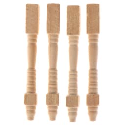 Mini Doll House Furniture Part Pocket Cabinets Tea Table Sofa Legs Drawer Handles Pulls DIY Wainscot Wall Decoration Accessories