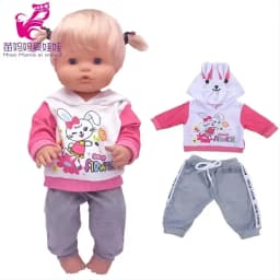 16 Inch Reborn Baby Doll Clothes for 35cm Nenuco Ropa Y Su Hermanita Doll Romper Accessories