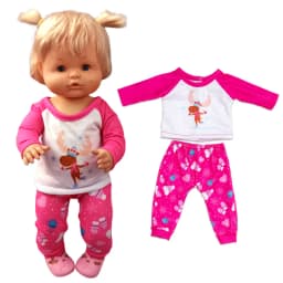 16 Inch Reborn Baby Doll Clothes for 35cm Nenuco Ropa Y Su Hermanita Doll Romper Accessories
