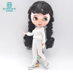 1pcs 28-30cm Blyth Doll Clothes Fashion Sportswear Suit for Blyth Azone OB23 OB24 Doll Accessories