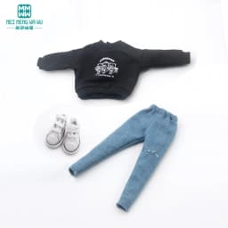 1pcs 28-30cm Blyth Doll Clothes Fashion Sportswear Suit for Blyth Azone OB23 OB24 Doll Accessories