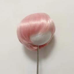 New Arrival 1/3 1/4 1/6 1/8 Bjd Wig High Temperature Short Cool Straight Wire Bjd Wig