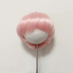 New Arrival 1/3 1/4 1/6 1/8 Bjd Wig High Temperature Short Cool Straight Wire Bjd Wig