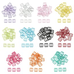 Newest 20Pcs Tri-glide Mini Buttons Metal Belt Buckle Doll Clothes Buttons Shoes Buckle For Blyth Doll Bags Clothing Accessory