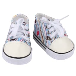 Canvas Cloth 7cm Shoes For 18 Inch American And 43cm New Born Baby Doll Shoes Clothes Accessories For Our generation Girl Dolls