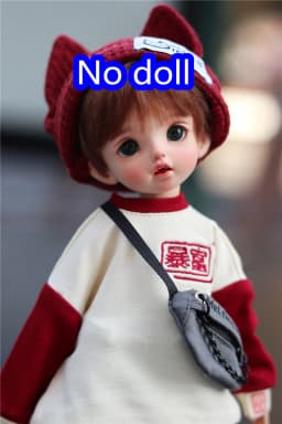 BJD doll Clothes Suitable for 1/4, 1/6, MDD Bear Sister Hoodie Tops Bjddoll Accessories
