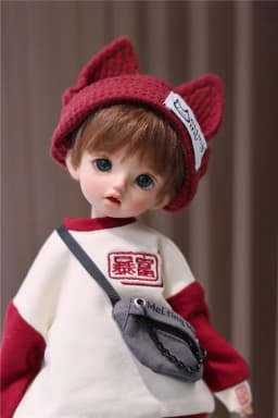 BJD doll clothes suitable for 1/4,1/6 , MDD bear sister hoodie Tops bjddoll accessories