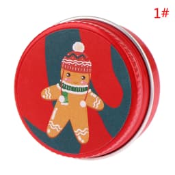 1:12 Dollhouse Miniature Christmas Cookies Biscuit Candy Gift Box Tin Box Model Home Living Scene Decor Toy
