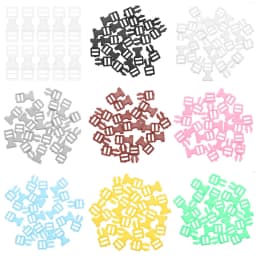 10pcs 4mm Mini Buckle Plastic Buckles Handmade Backpack Button Dog Collar Strap DIY Bracelet Outdoor Camping Webbing Asseccories