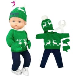 Doll Clothes Sweater Ropa Y Su Hermanita 40 Cm Baby Dolls Clothes Hat Set Child Gift