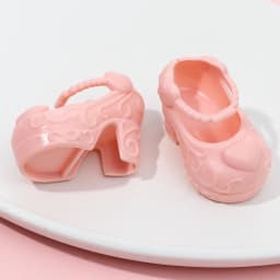 3.8*2.3cm Doll Shoes For 1/6 Blyth Doll Fat Doll Cute Dress Up Toys Sandals Colorful Princess Doll Shoes DIY Doll Accessories