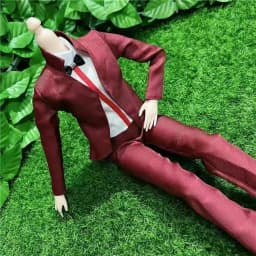 60cm Fahion Handsome Male Bjd Doll Clothes Suit Dress Up Doll Clothes No Doll