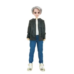 60cm Fahion Handsome Male Bjd Doll Clothes Suit Dress Up Doll Clothes No Doll