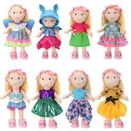 New lovely Doll Clothes Suit For Haba pacify doll Mali girl 30cm Doll Accessories,Children's best playmate