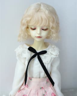 Jusuns YOSD MSD SD DOD Hair JD693 6-7inch 7-8inch 8-9inch 1/6 1/4 1/3 Short Mini Wave Soft Mohair BJD Wigs Doll Accessories