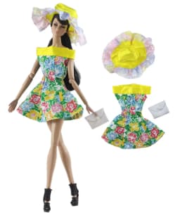 1 Set Doll Clothes 1:6 Scale Dress Outfit for 11.5 Inch 30cm Doll Many Style for Choice Gifts for Girls Doll Accessories #3
