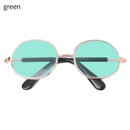 8.5cm Miniature Doll Sunglasses Metal Round Frame Glasses Lovely Doll Eyeglasses For Blythe Doll Accessories Kids Toys