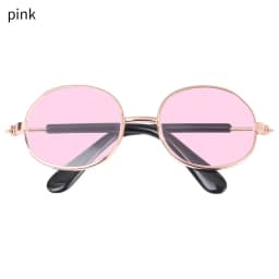 8.5cm Miniature Doll Sunglasses Metal Round Frame Glasses Lovely Doll Eyeglasses For Blythe Doll Accessories Kids Toys
