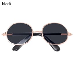 8.5cm Miniature Doll Sunglasses Metal Round Frame Glasses Lovely Doll Eyeglasses For Blythe Doll Accessories Kids Toys