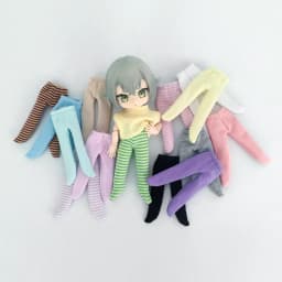 New Pretty Girl Doll Socks Cute High Waist Legging Stockings Accessories For 11cm/ 4" OB11 Doll, Gsc, Molly, Dod doll Body