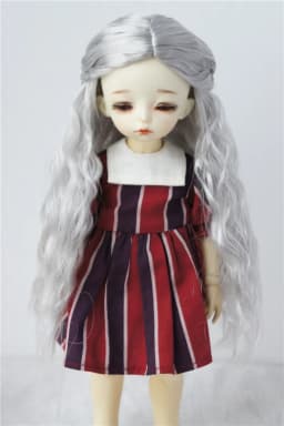 JD119 1/6 1/4 1/3 Long Princess Wave Synthetic Mohair BJD Wigs 1/6 1/4 1/3 YOSD MSD SD DOD Blythes Doll Accessories