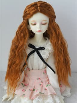JD119 1/6 1/4 1/3 Long Princess Wave Synthetic Mohair BJD Wigs 1/6 1/4 1/3 YOSD MSD SD DOD Blythes Doll Accessories