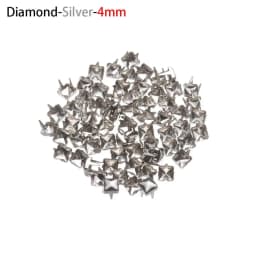 50Pcs Star/Heart Shape Bags Buckle Mini Metal Buckles for DIY Doll Clothes 4/5/6mm Tiny Buttons Doll Clothing Accessories