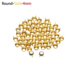 50Pcs Star/Heart Shape Bags Buckle Mini Metal Buckles for DIY Doll Clothes 4/5/6mm Tiny Buttons Doll Clothing Accessories
