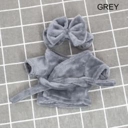 Cute Headband Pajamas For 10cm/15cm/20cm Doll Clothes Idol Doll Accessories Toys Sleep Clothes Bathrobe Bathrobe Birthday Gift