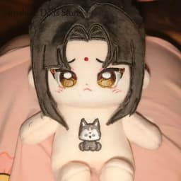 Anime MDZS Mo Dao Zu Shi Jin Ling Handsome Plush Doll Body Anime Cosplay Dress Up Stuffed Plushie Toys Idol Figures Xmas Gift