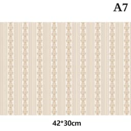 1:6 1/12 Dollhouse Wallpaper Miniature Wall Paper Stickers Decoration Flooring Furniture Decal Mini Floorboards Sticker 42x30cm