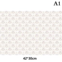 1:6 1/12 Dollhouse Wallpaper Miniature Wall Paper Stickers Decoration Flooring Furniture Decal Mini Floorboards Sticker 42x30cm