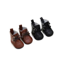 5cm Fashion PU Leather White/Black/Brown Boot for 1/6 BJD SD Dolls As For EXO Dolls Russian Handmade Toy Cloth Doll Accessories