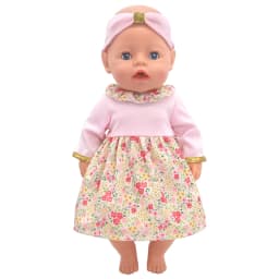 Baby New Born Clothes Fit 17 inch 43cm Dolls Accessories Doll Outfits Jumpsuits Rompers Suit For Baby Birthday Gift Clothes Suit