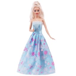 Pretty Doll Longuette Evening Dress For Babi 30 CM Doll Clothes Accessories,Toys For Girls,Birthday Present Christmas Gift