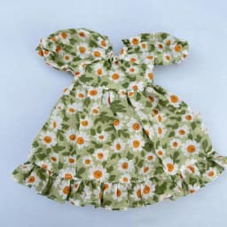 Blyth Clothes Azone OB22 OB24 Doll Accessories Fashion Denim Strap Short Skirt with Long Sleeved Dress Pleated Skirt Toy Gift